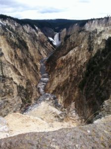 Upper Falls of the Grand Canyon of The Yellowstone